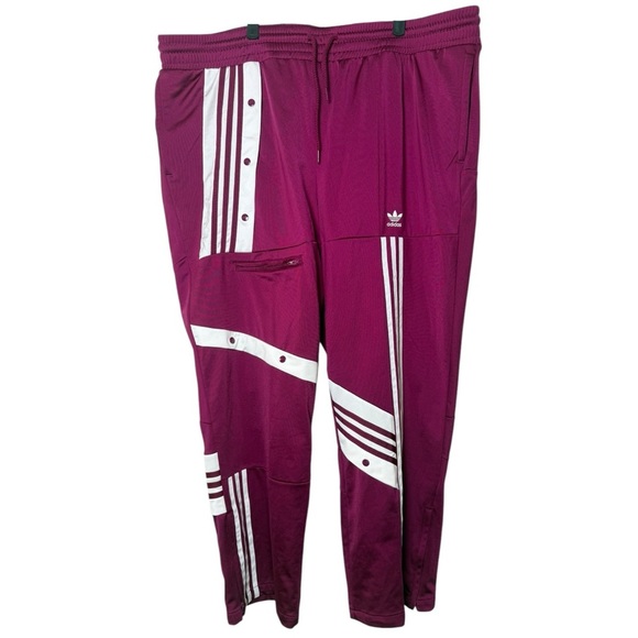 Adidas X Danielle Cathari Track Pants Size 3X Pink Magenta Tricot - Picture 10 of 10